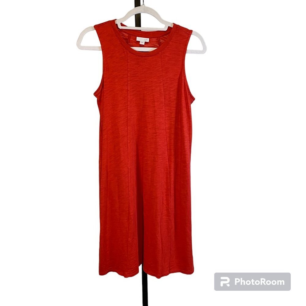 J. Jill Sleeveless Cotton Modal A Line Shift Dress